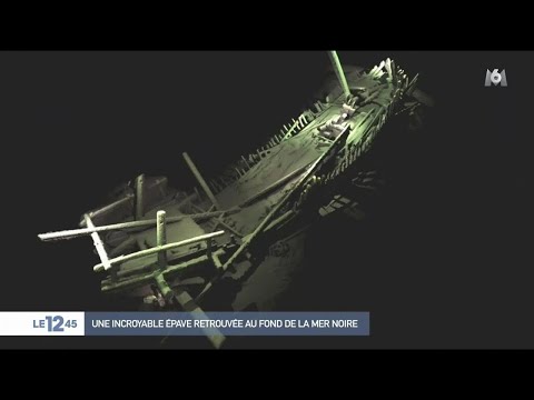 An incredible wreck found at the bottom of the Black Sea