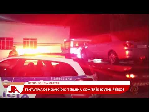 Bom Despacho: Tentativa de homicídio termina com três jovens presos