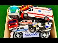 ASMR 7 Minutes Of Satisfying Unboxing Ambulance Garbage Trucks Model Cars ASMR Toys Review