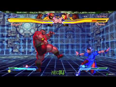 NEC 14: SFxT: EMP DSC | NuckleDu vs EG | Justin Wong