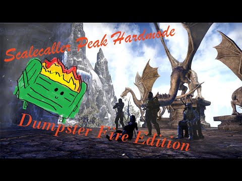 ESO Scalecaller Peak Hardmode But It's a Dumpster Fire