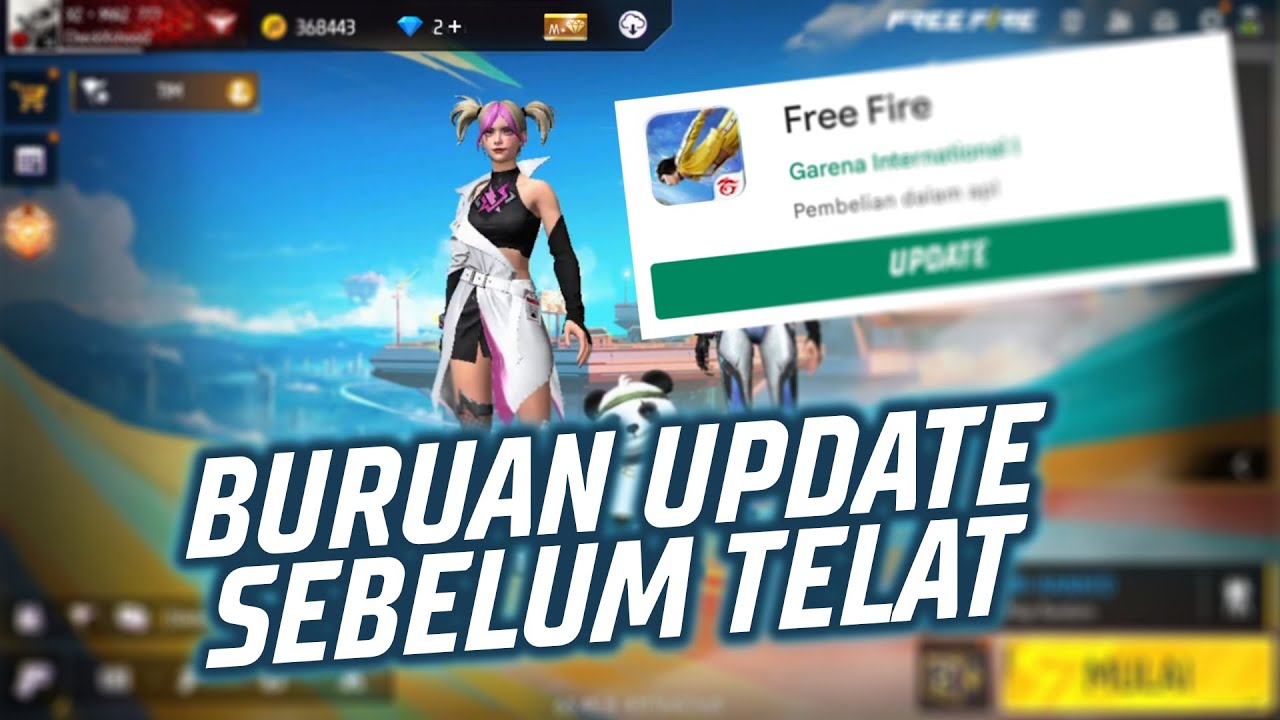 CARA UPDATE FREE FIRE 🤯 SAMPAI JAM BERAPA MAINTENANCENYA?