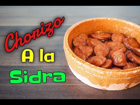 Chorizo a la sidra