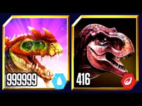 GORGOSUCHUS vs LEVEL 400 TREX GEN 2 (JURASSIC WORLD)