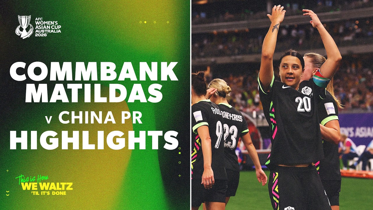 China vs Australia Highlights