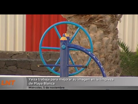 Yaiza trabaja para mejorar la limpieza en Playa Blanca