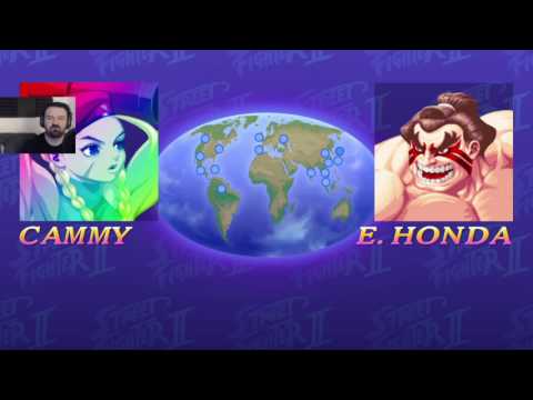 Ultra Street Fighter 2 1st Online MP pt35 - Honda Squishes All