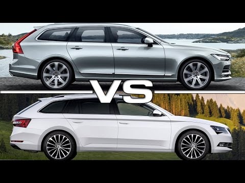Volvo V90 vs Skoda Superb Combi