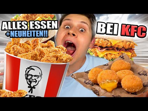 ALLES ESSEN BEI KFC AUF MADEIRA🍗😍 - MIT NEUHEITEN DIE KEINER KENNT😲(SPECIAL🤩)