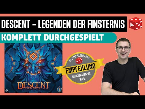 Descent - Legenden der Finsternis • Komplett durchgespielt und rezensiert - Brettspiel im Test