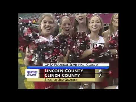 2004 1A Semifinal: Clinch County vs. Lincoln County (second half only)