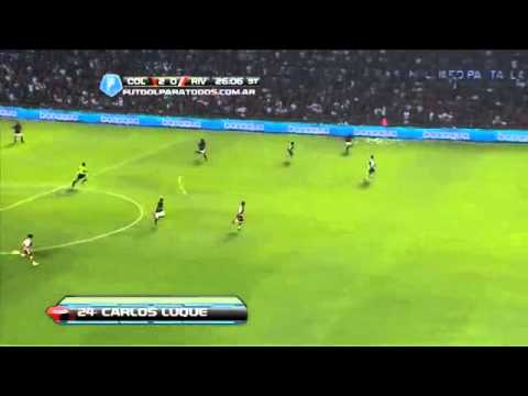 Gol Carlos Luque  Colón 2-0 River