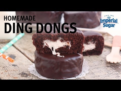 How to Make Homemade Ding Dongs Snack Cakes