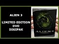 ALIEN 3 LIMITED EMBOSSED DVD DIGIPAK UNBOXING ALIEN³ CENTURY³ CINEDITION