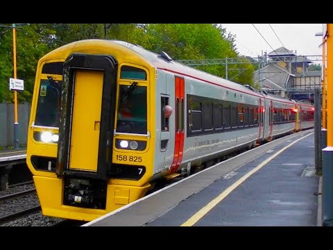 Transport For Wales 158825 + 158826 Depart Smethwick Galton Bridge For Llandudno