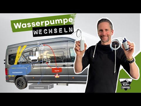 Wohnmobil Wasserpumpe leise machen – YouTube Video Anleitung