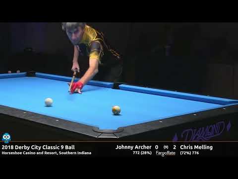 Chris Melling vs. Johnny Archer - 2018 Derby City Classic 9 Ball