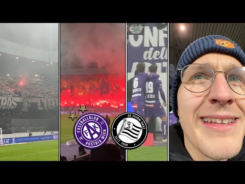 AUSTRIA VIENNA vs. STURM GRAZ | Honestly: Winter break is good ⚽ | Stadium vlog