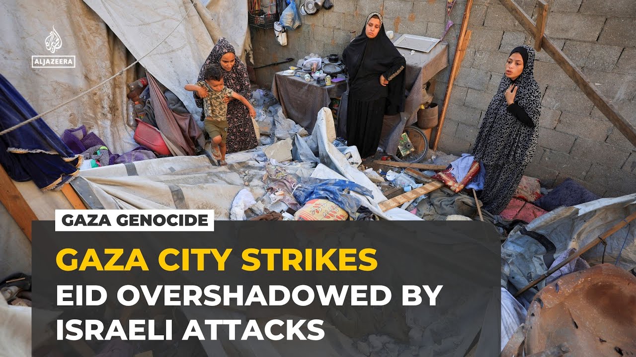 Gaza's Eid celebrations overshadowed by Israeli attacks despite 'ceasefire'
