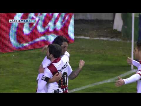 Gol de Larrivey (1-0) en el Rayo Vallecano - Valencia CF - HD