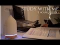 3-Hour Study With Me | Lofi + Rain 🌧 Pomodoro 50/10