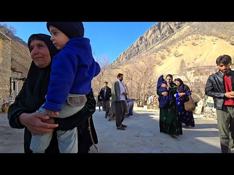 With the arrival of Jamshid's family, tears and emotion filled the house; a different narrative...