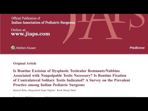 Non palpable testis management