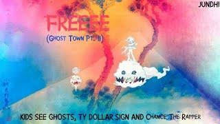 KIDS SEE GHOSTS - Freeee but better (Ghost Town Part 2) (Audio) [Mashup]