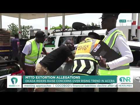 Accra Okada Riders Raise Concerns Over Alleged MTTD Extortion