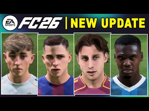 EA FC 26 NEWS | ALL 209 NEW REAL FACES IN TITLE UPDATE v1.1.0 ✅