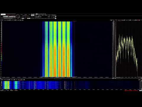 High Frequency Trading(?) 6xMFSK 14460.5 USB 08-29-2018 1327z