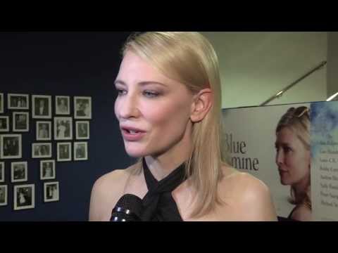 Blue Jasmine - UK Premiere - Interviews with Cate Blanchett and Sally Hawkins