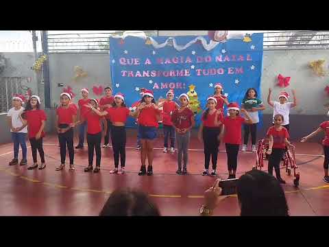 Natal Laf . Apresentação cantata de Natal 🌲 5º ano . Coreografia ❤️
