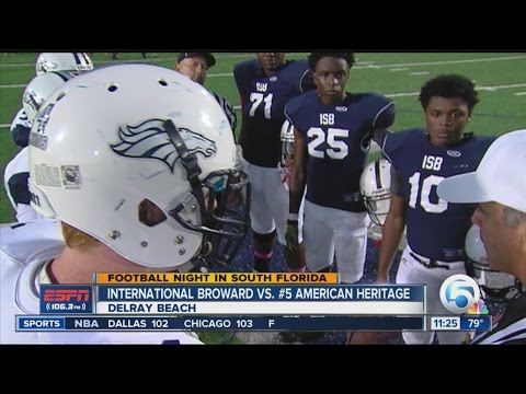 #5 American Heritage rocks International Broward