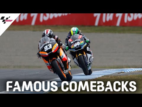 Famous comebacks: Marc Marquez in Japan 2012