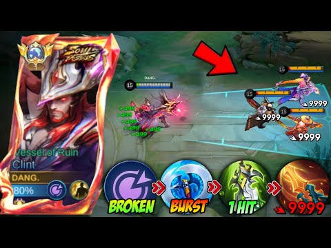 MOONTON THANKS FOR NEW CLINT FULL BURST BUFFED BUILD! | CLINT NEW BEST 1 HIT BUILD 2026!