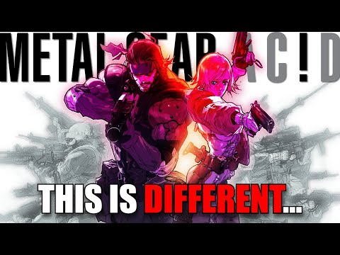 That One Time They Turned Metal Gear Into A Turn-Based RPG...