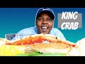 KING CRAB SEAFOOD BOIL MUKBANG DIPPING DASH BUTTER SAUCE
