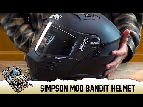 Simpson Mod Bandit Helmet Overview - DeadbeatCustoms.com