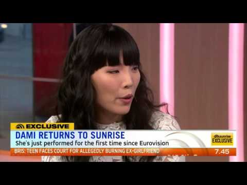 Dami Im - Sound Of Silence and Interview - Sunrise Channel 7 - 2016