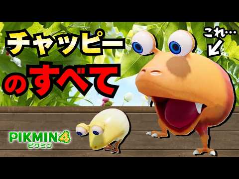 ピクミンの宿敵チャッピーのすべてがわかる！ヤバすぎるチャッピーの生態を大解剖✨【ピクミン】【原生生物図鑑】