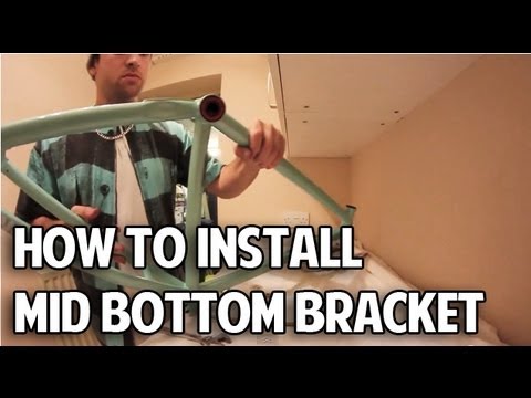 How To Install a Mid Bottom Bracket
