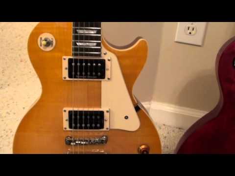 Les Paul Comparison - Gibson Studio vs Epiphone Standard vs Epiphone 1960 Tribute