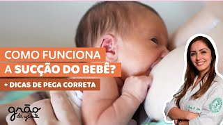 Tips for proper latch! Understand how your baby sucks.