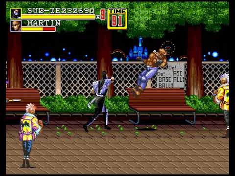 Streets Of Rage 2 Walkthrough - Full Playthrough - Sub Zero