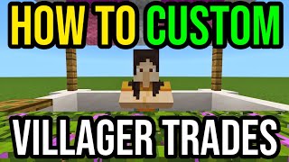 How To Make Custom Villager Trades Without Mods In Minecraft Bedrock Edition