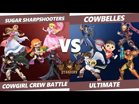 Standoff 2019 SSBU - Sugar Sharpshooters Vs. Cowbelles Smash Ultimate Crew Battle