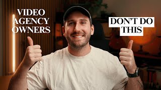 Why most Video Agency owners are still operating like freelancers