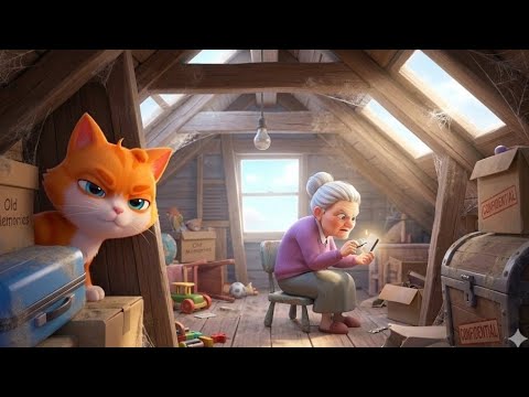 Granny stole Bob's memory U.S.B in i am cat 