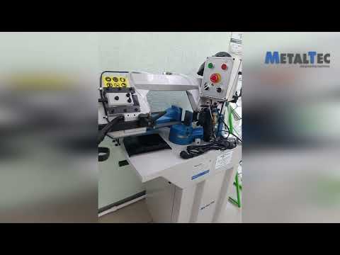 Ручной ленточнопильный станок для резки металла MetalTec BS 170 FHE (380 V), видео 14